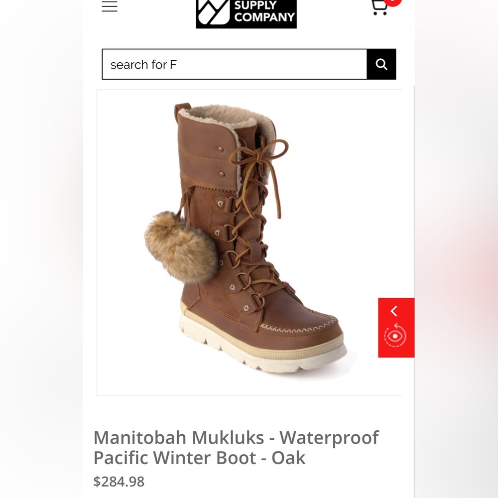 Manitobah Mukluks WATERPROOF PACIFIC WINTER BOOT - Picture 5 of 8